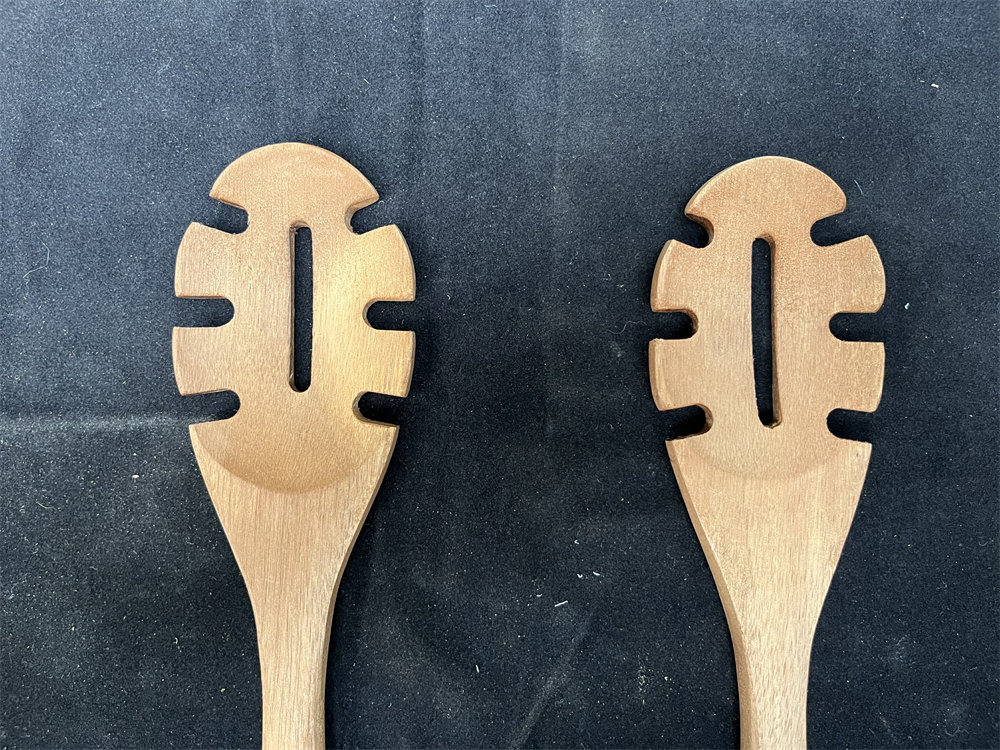Kitchen Wooden Fork for Non-Stick Pan
